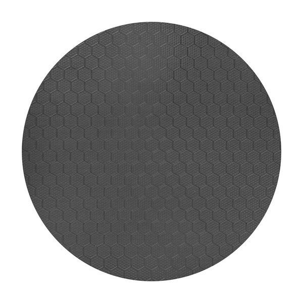 Комплект кухонної мийки Kraft NANO BLACK - 60х50HM PVD (3.0/1.0 мм) DEKOR K3705 фото
