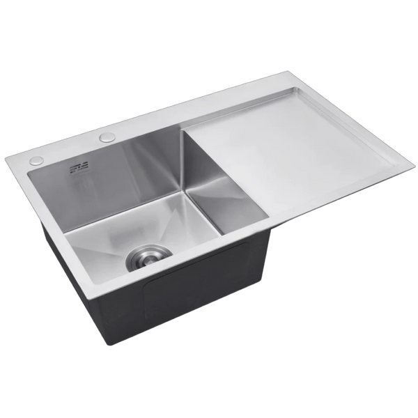 Комплект кухонної мийки Kraft Handmade HS L 780х480 (3.0/1.0 мм) SM16059 фото