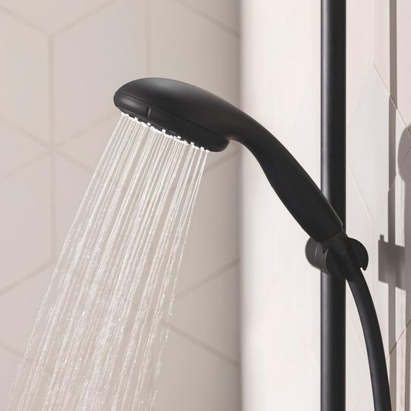 Змішувач термостатичний для ванни Grohe QuickFix Precision Start Black UA303907T1 CV032751 фото