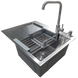 Комплект кухонної мийки Kraft Satin BLS 650х480(3.0/1.0 мм)&nbsp; K1190 фото 2