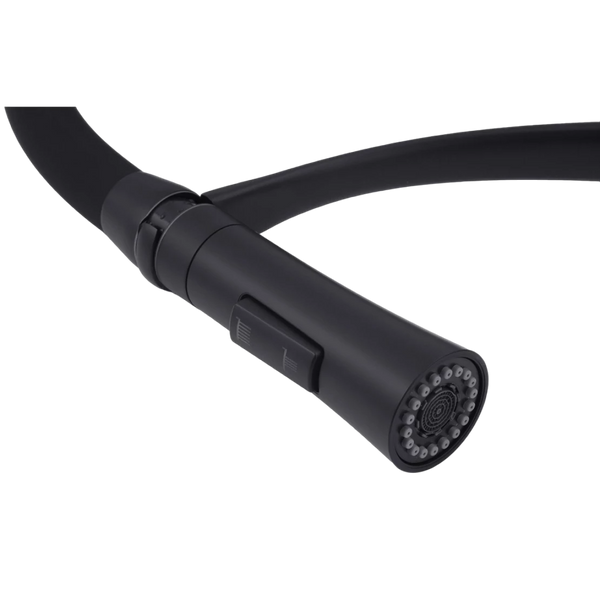 Комплект кухонної мийки Kraft HM 50х50 NANO BLACK PVD (3.0/1.0 мм) K3016 фото