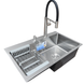 Комплект кухонної мийки Kraft Handmade HS L 780х480 (3.0/1.0 мм) K3119 фото 4