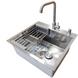 Комплект кухонної мийки Kraft KRF 5448 DECOR (3.0/1.0 мм) SM70160 фото 4