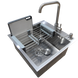 Комплект кухонної мийки Kraft KRF 5448 DECOR (3.0/1.0 мм) SM70160 фото 2