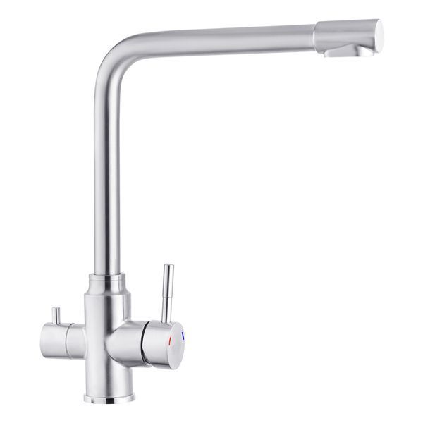 Комплект кухонної мийки Kraft KRF 5050 decor (3.0/1.0 мм) SM5050 фото