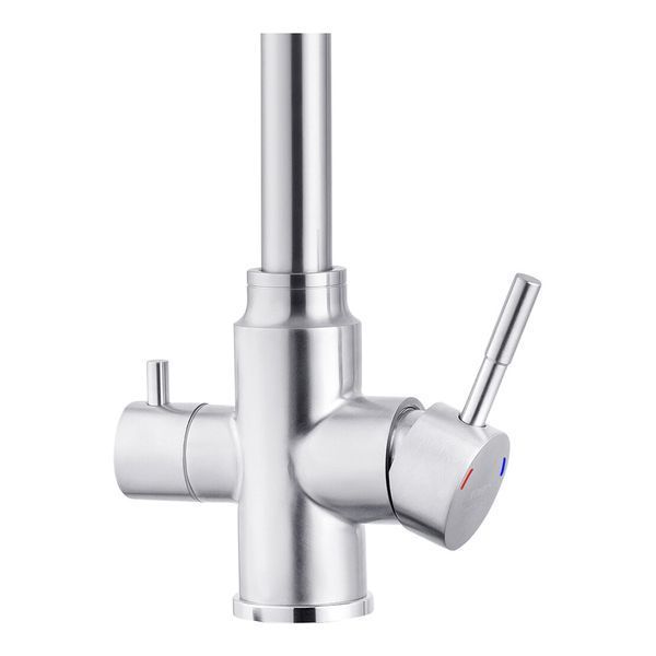 Комплект кухонної мийки Kraft KRF 5050 decor (3.0/1.0 мм) SM5050 фото