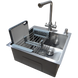 Комплект кухонної мийки Kraft KRF 5050 decor (3.0/1.0 мм) SM5050 фото 1