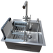 Комплект кухонної мийки Kraft KRF 5050 decor (3.0/1.0 мм) SM5050 фото 2