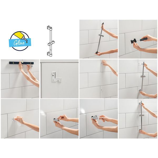 Змішувач для ванни Grohe Grohtherm 800 34567000 з душовим гарнітуром 27948001 (34567001) CV032204 фото