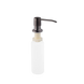 Комплект кухонної мийки Kraft HM 50х50 NANO BLACK PVD (3.0/1.0 мм) SМ048 фото 13