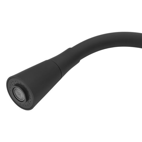 Комплект кухонної мийки Kraft KRF 4540 NANO BLACK (DECOR) PVD (3.0/1.0 мм) K66407 фото