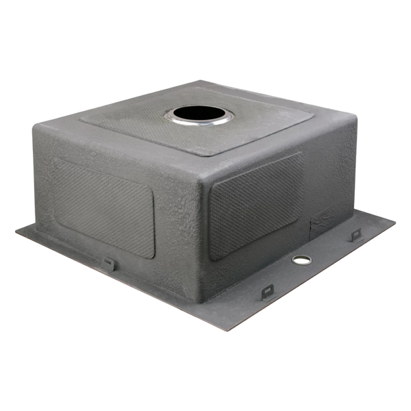 Комплект кухонної мийки Kraft KRF 5050 decor (3.0/1.0 мм) SM1843 фото