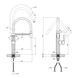 Комплект кухонної мийки Kraft KRF 5050 decor (3.0/1.0 мм) SM1843 фото 19