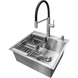 Комплект кухонної мийки Kraft KRF 5050 decor (3.0/1.0 мм) SM1843 фото 3
