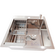 Комплект кухонної мийки Kraft KRF 5050 decor (3.0/1.0 мм) SM3090 фото 13