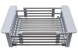 Комплект кухонної мийки Kraft KRF 6045 (3.0/1.0 мм) SATIN SM4303 фото 15