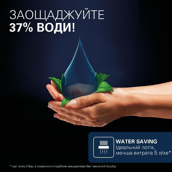 Набір змішувачів 2 в 1 для ванної кімнати Grohe QuickFix Vitalio Comfort Cube зі змішувачем для раковини Dice (UA203101TM) CV037312 фото