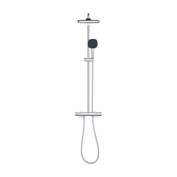 Набір змішувачів 2 в 1 для ванної кімнати Grohe QuickFix Vitalio Comfort Cube зі змішувачем для раковини Dice (UA203101TM) CV037312 фото