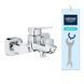 Набір змішувачів 2 в 1 для ванної кімнати Grohe QuickFix Flex Vitalio Comfort Cube зі змішувачем для раковини Dice (UA203170101) CV037314 фото 16